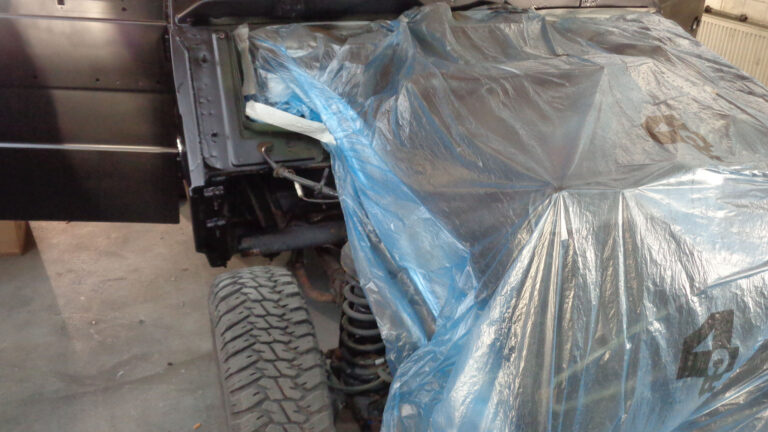 Mercedes-Benz G 250 Wolf - Vorbereitung Lackierung